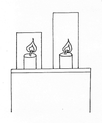Welche Stoffe entstehen bei einer brennenden Kerze?